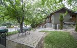 Patio table and chairs, barbeque with propane, exclusive for Studio